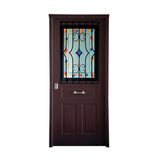 Porte Blindée Grade 3 Antique Fenêtre Fixe Standard 3 Pointes Porte Blindée Grade 3 Antique Fenêtre Fixe Standard 3 Pointes