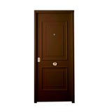 Porte Blindée Grade 3 Double Caisson Standard 3 Pointes Puerta acorazada Doble Casetón B4 G3 cerradura de 3 puntos color Marrón