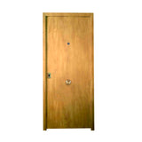 Porte Blindée Grade 3 Lisse Standard 3 Pointes Puerta Acorazada Lisa Clásica B4 acabado de madera de roble