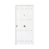 Porte Blindée Grade 3 Alborán Standard 3 Pointes Puerta acorazada blanca rústica Alborán B4 G3 3 Puntos