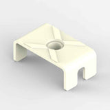 Pièce de Fixation Métallique Blanche grapa hercules blanca