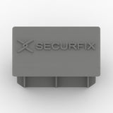 Capuchon Blanc pour Poteau Rectangulaire tapon poste valla hercules gris claro 5