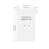 Porte Blindée Grade 3 Triana Double Feuilles Standard 3 Pointes Porte Blindée Grade 3 Triana Double Feuilles Standard 3 Pointes