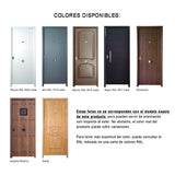 Porte Blindée Grade 3 Vérone Standard 3 Pointes Colores disponibles de puerta acorazada B4 Verona