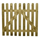 Portail Jardin Bois Papillon 100 x 100 cm Cancela Jardín Madera Papillon 100 X Cm. Ocultación