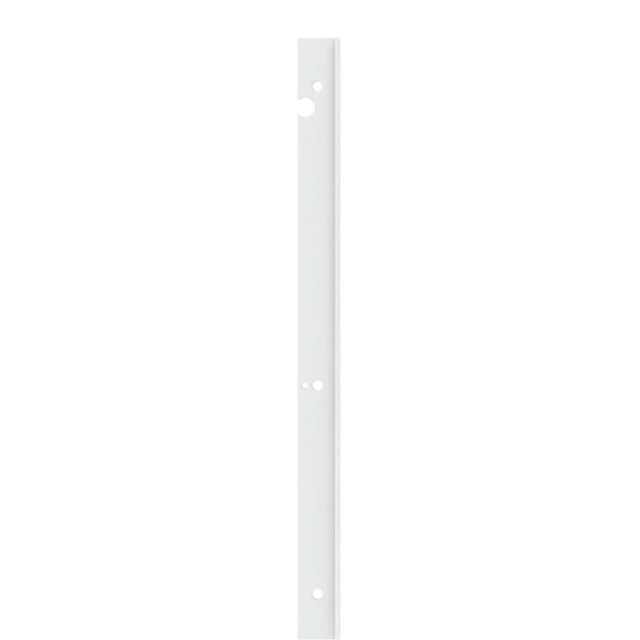 Poste para vallado terminal T-Fix blanco