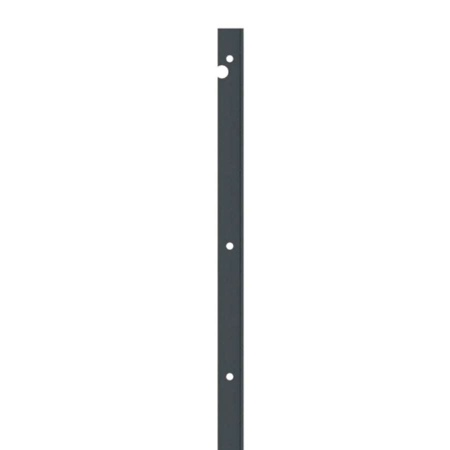 Poste para vallado intermedio T-Fix gris antracita