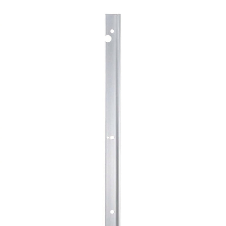 Poste para vallado terminal T-Fix gris claro