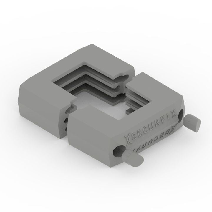 Abrazadera Cyberfix Valla Hercules Gris Claro 4