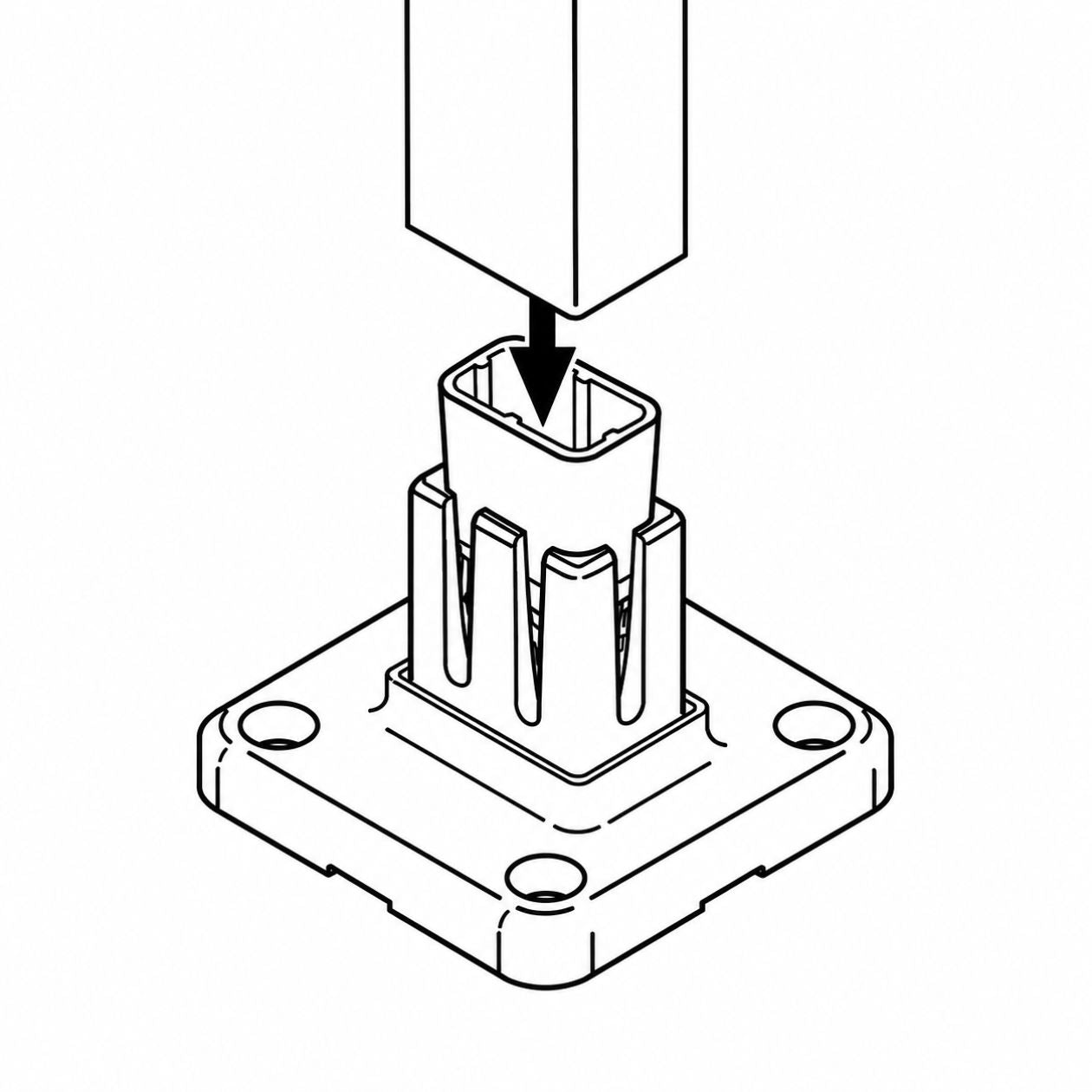 base de aluminio para postes instrucciones 2