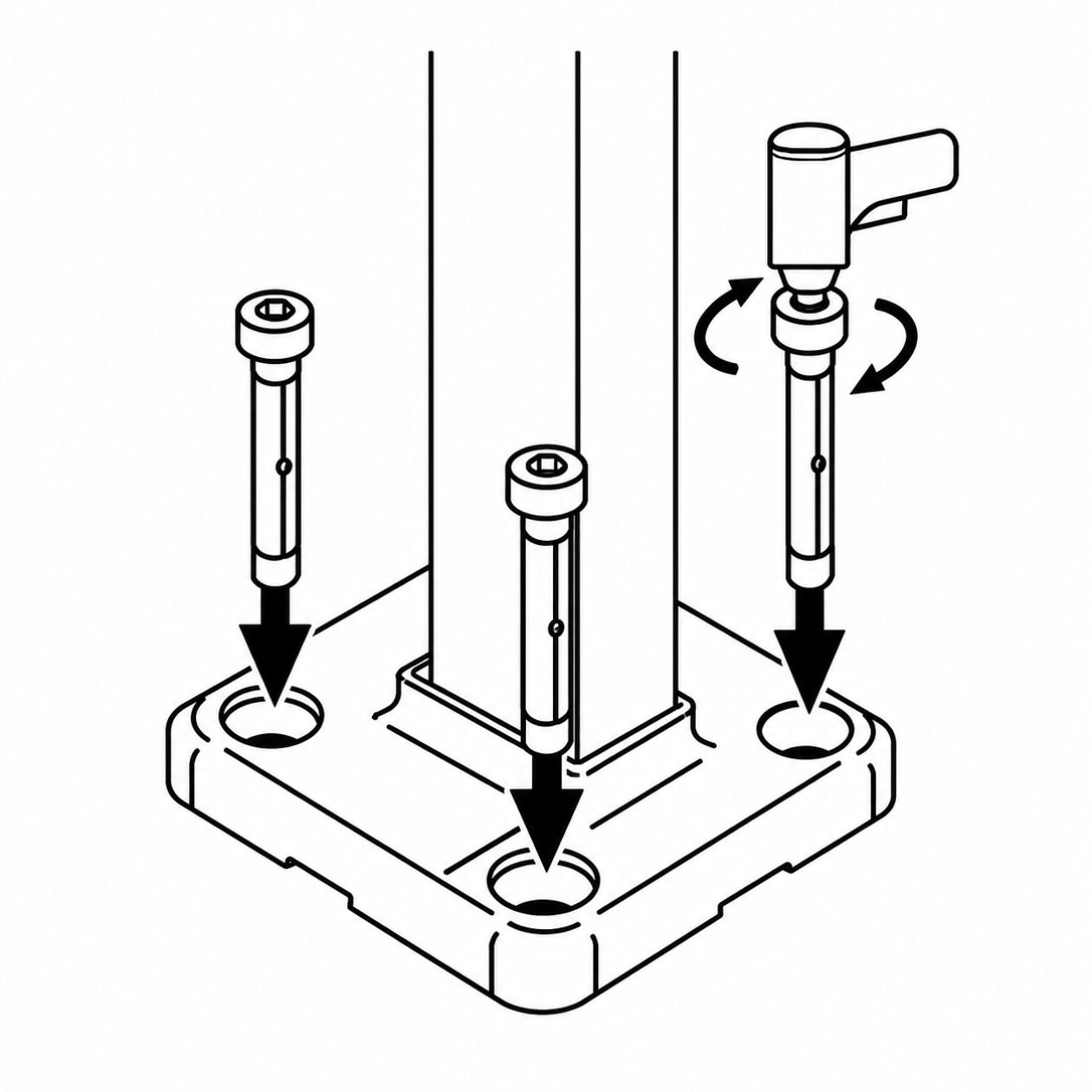 base de aluminio para postes instrucciones 5