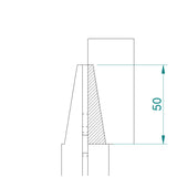 Base para poste T-Fix
