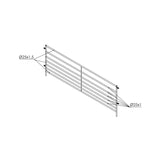 Cancillas para ovejas 2500x900 mm