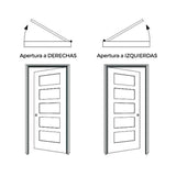 Porte Blindée Grade 3 Alborán avec Volet Standard 3 Pointes